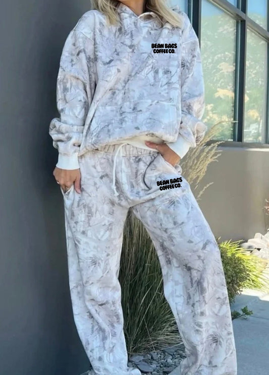 Bean Bags Coffee Co. exclusive camo sweats (puff print black)