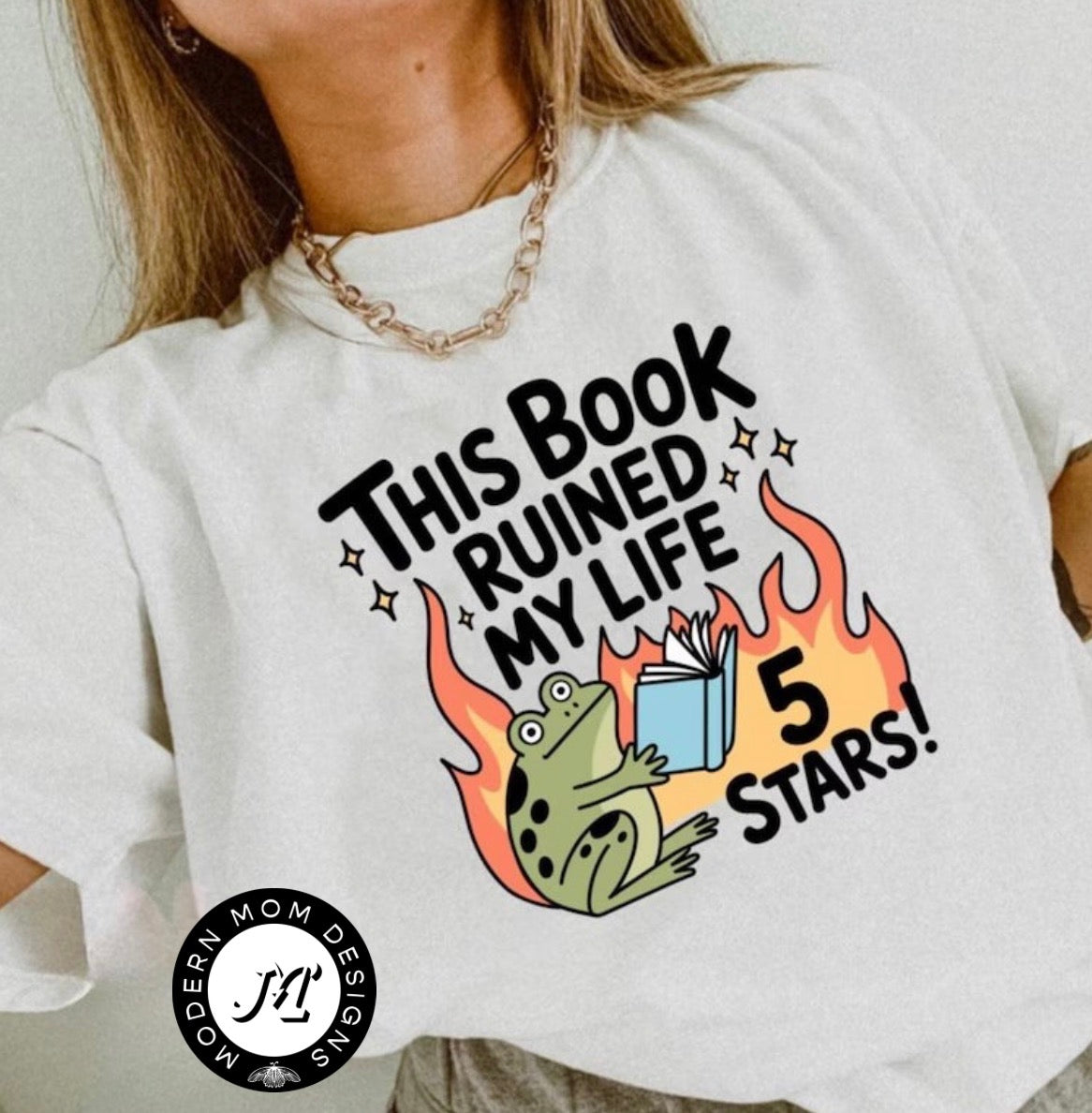 This book ruined my life. 5 stars! (tee, crewneck or hoodie)