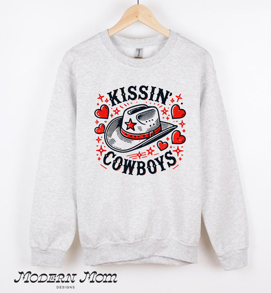 Kissin cowboys (tee, crewneck or hoodie )