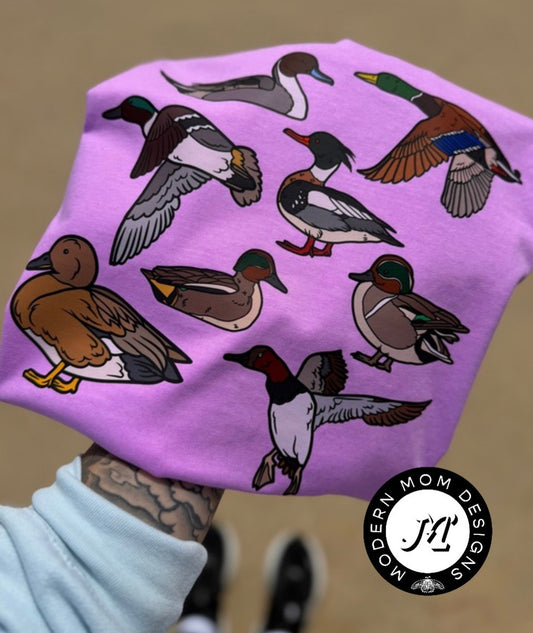 Mallard ducks (tee, crewneck, or hoodie)
