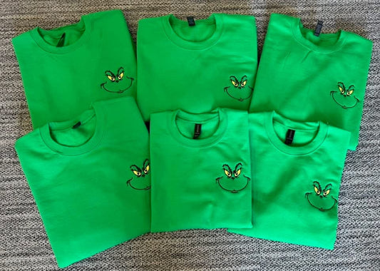 Green guy crewneck (embroidery)