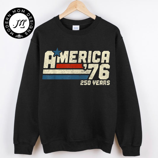America 76’ 250 years crewneck