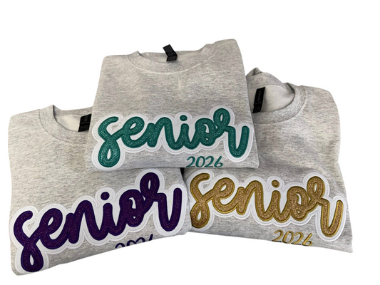 SENIOR 2026 custom crewneck