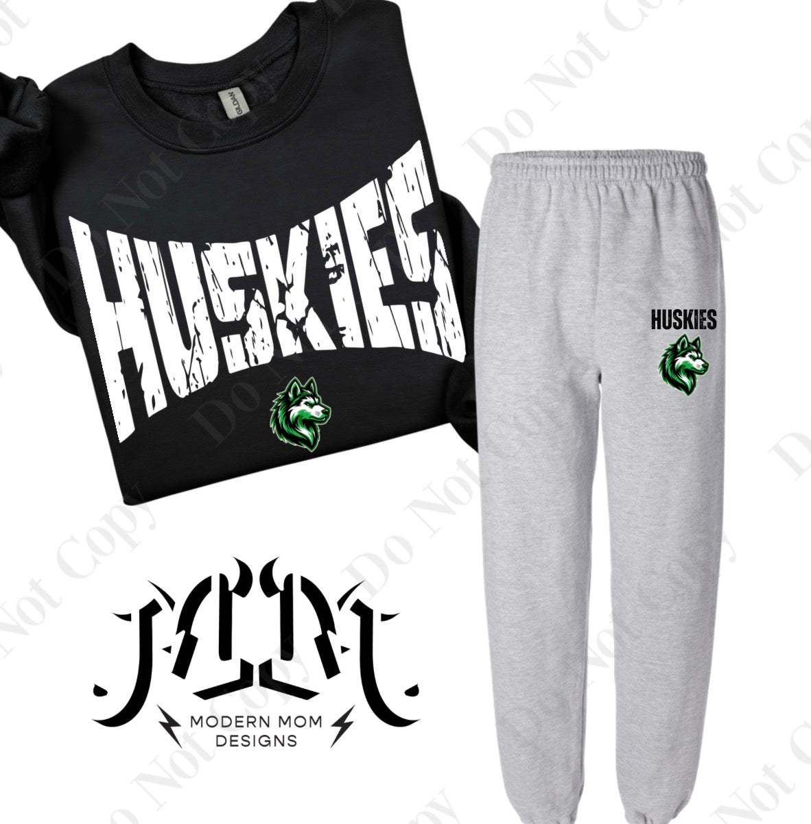 Huskies mascot lounge set (pieces sold separately) YOUTH & ADULT