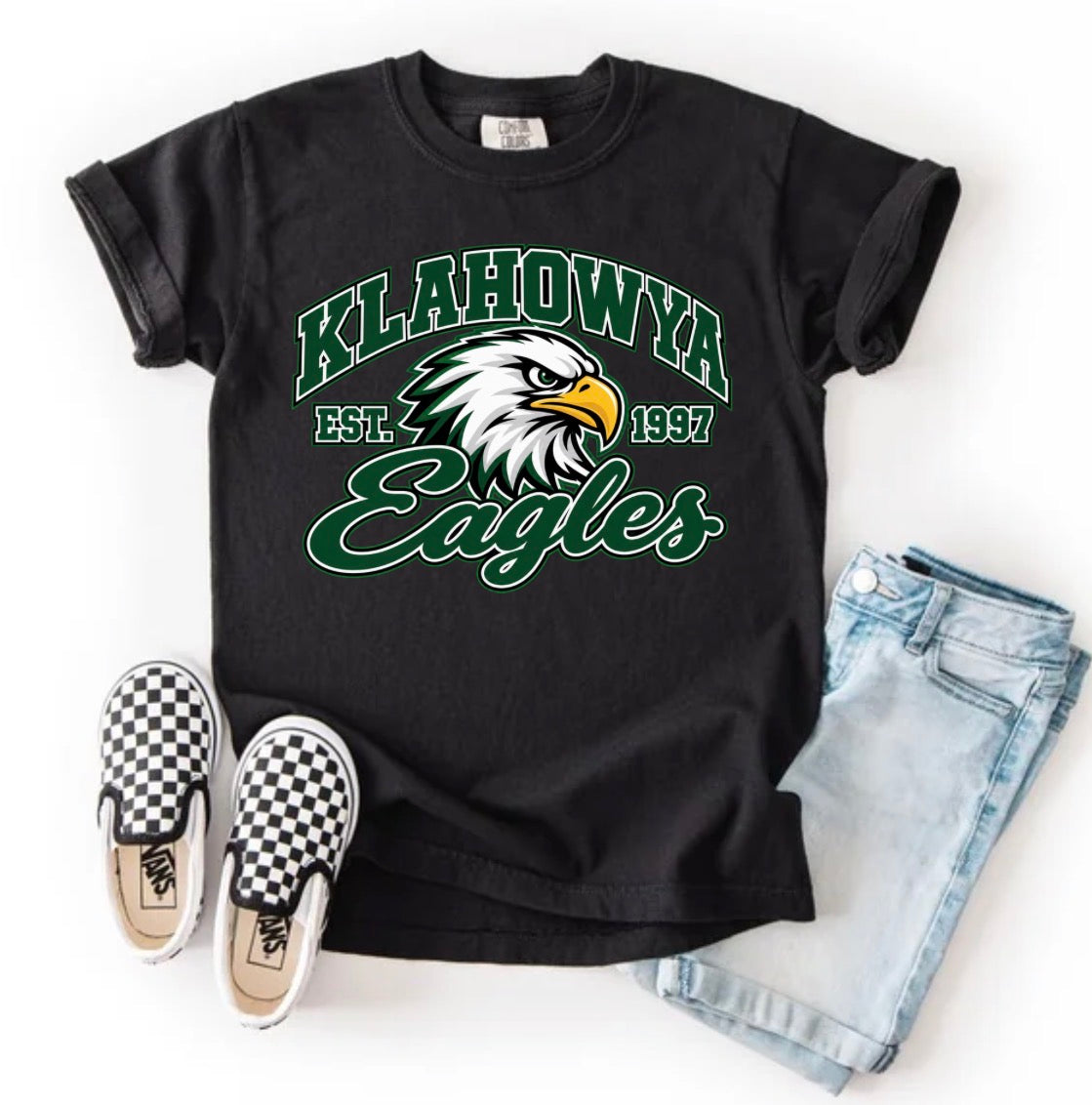 Klahowya Eagles TODDLER-YOUTH (tee shirt, crewneck or hoodie)