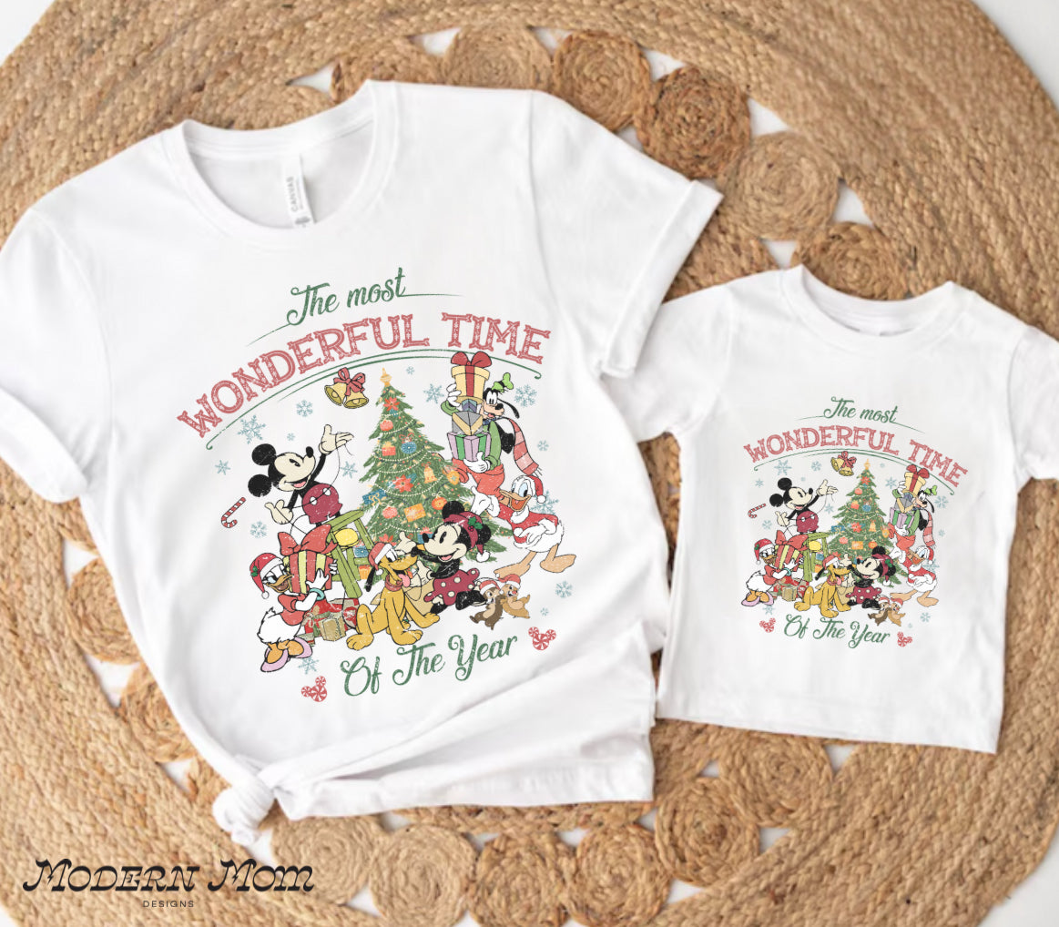 The most wonderful time ADULT(tee, crewneck or hoodie )