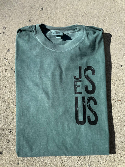 Jesus-the way the truth the life (double sided tee)