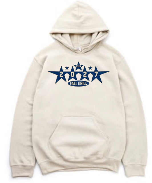 ELMA fall drill sand hoodie