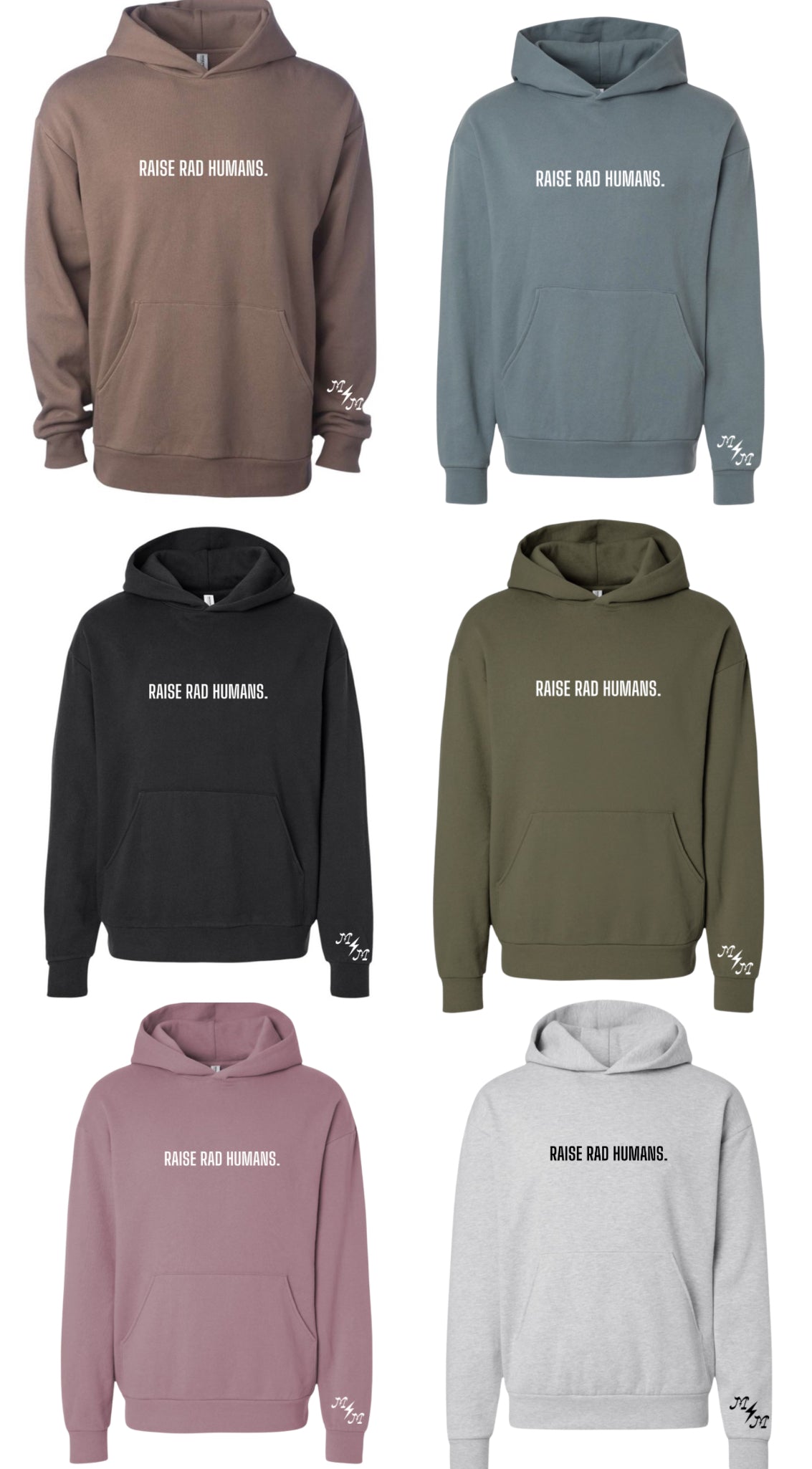 Raise rad humans Premium hoodie