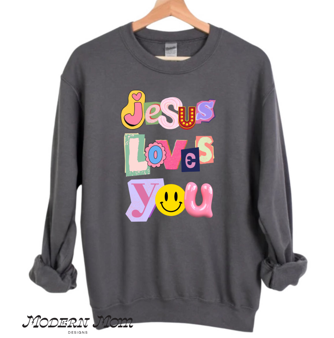 Jesus loves you (tee, crewneck or hoodie )