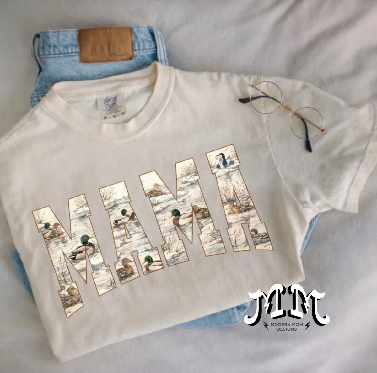 Mama mallard tee shirt