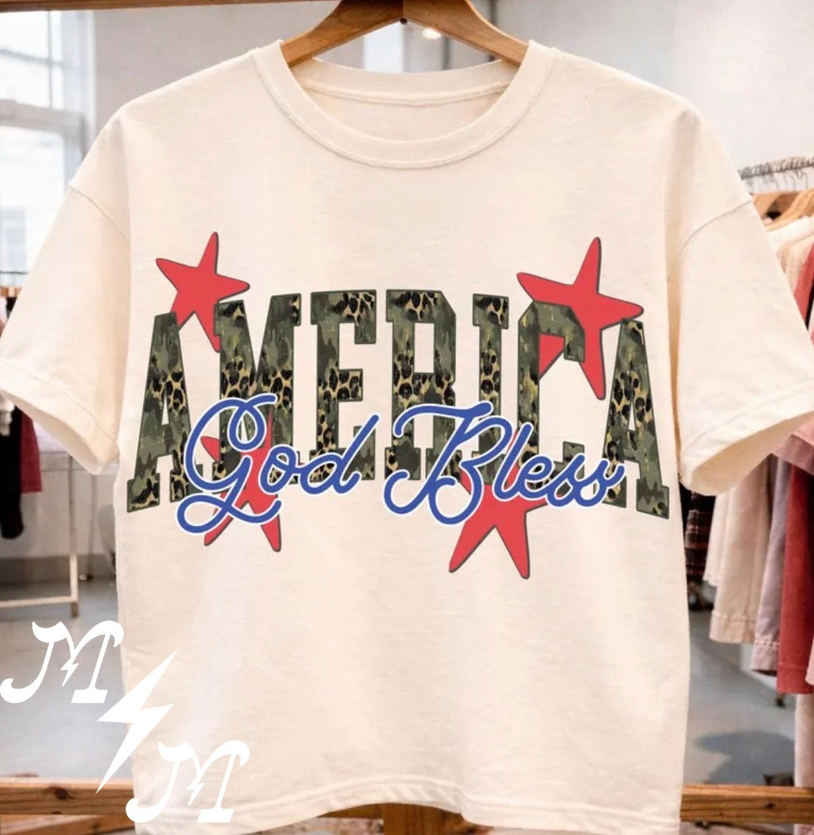 America God Bless (oversized print)