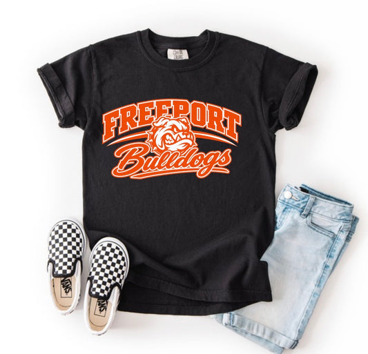 Freeport Bulldogs YOUTH (tee shirt, crewneck or hoodie)