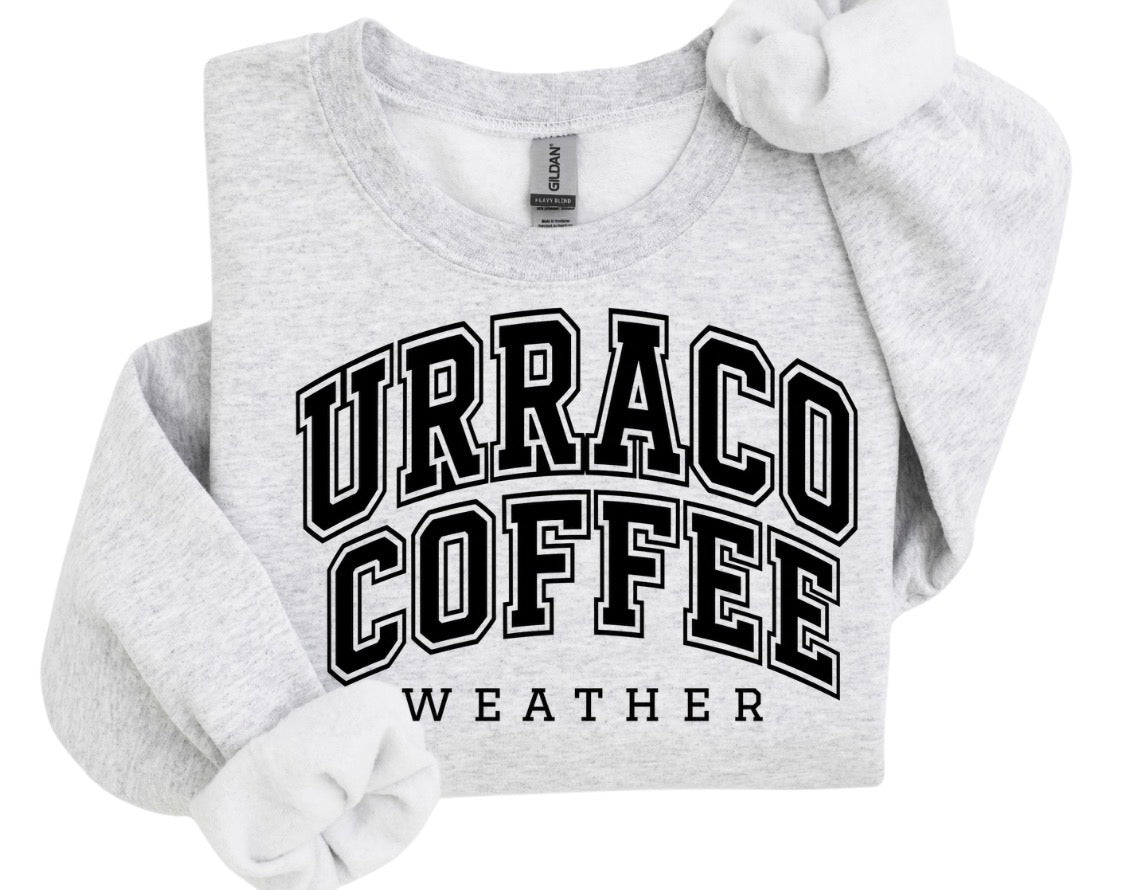 Urraco coffee weather crewneck