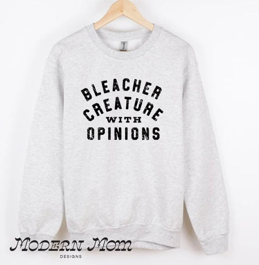 Bleacher creature with an opinion