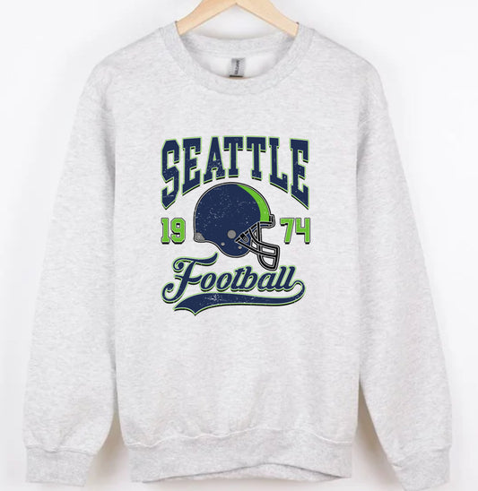 Vintage Seattle crewneck (adult & youth)