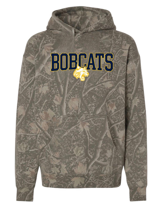 Bobcats deadwood camo hoodie (youth & adult)