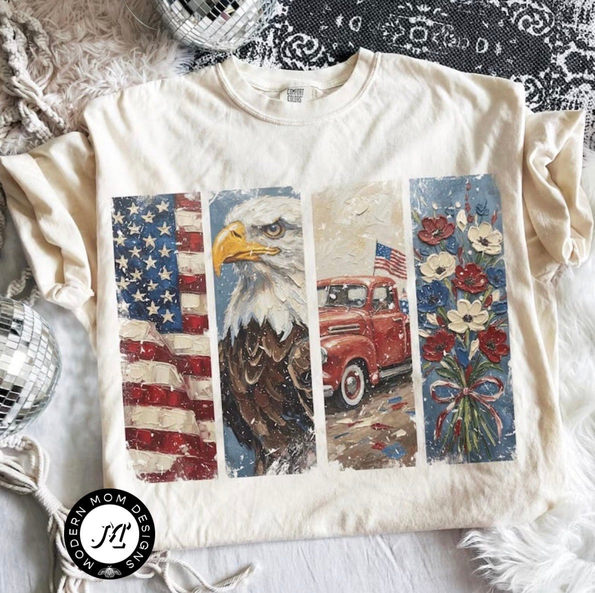 Vintage America (tee, crewneck, or hoodie)