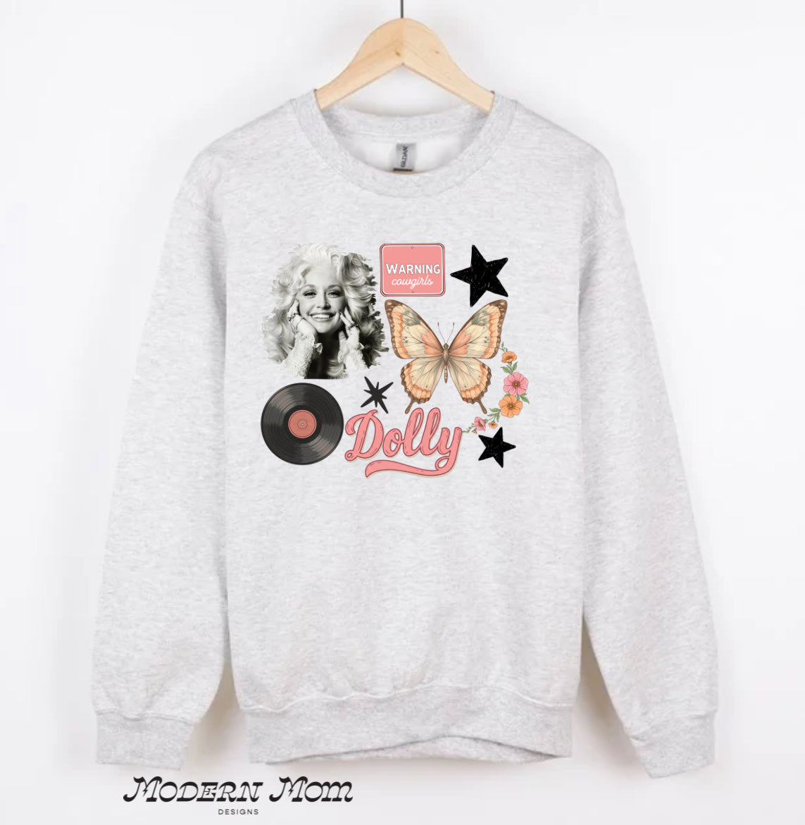 Dolly collage (tee shirt or crewneck)