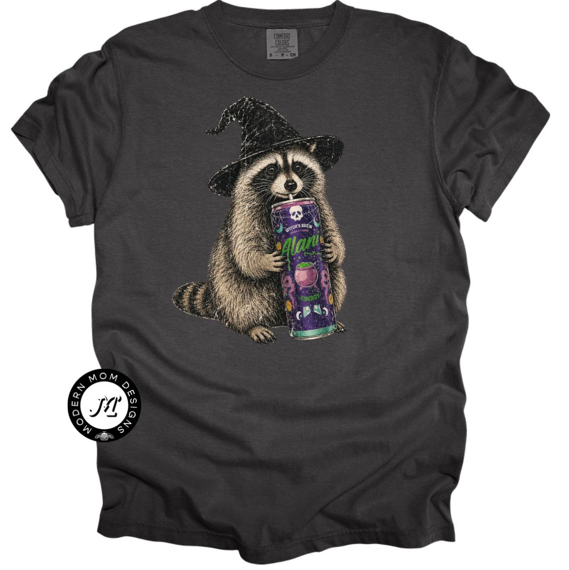 Witches brew raccoon(tee shirt, crewneck or hoodie)