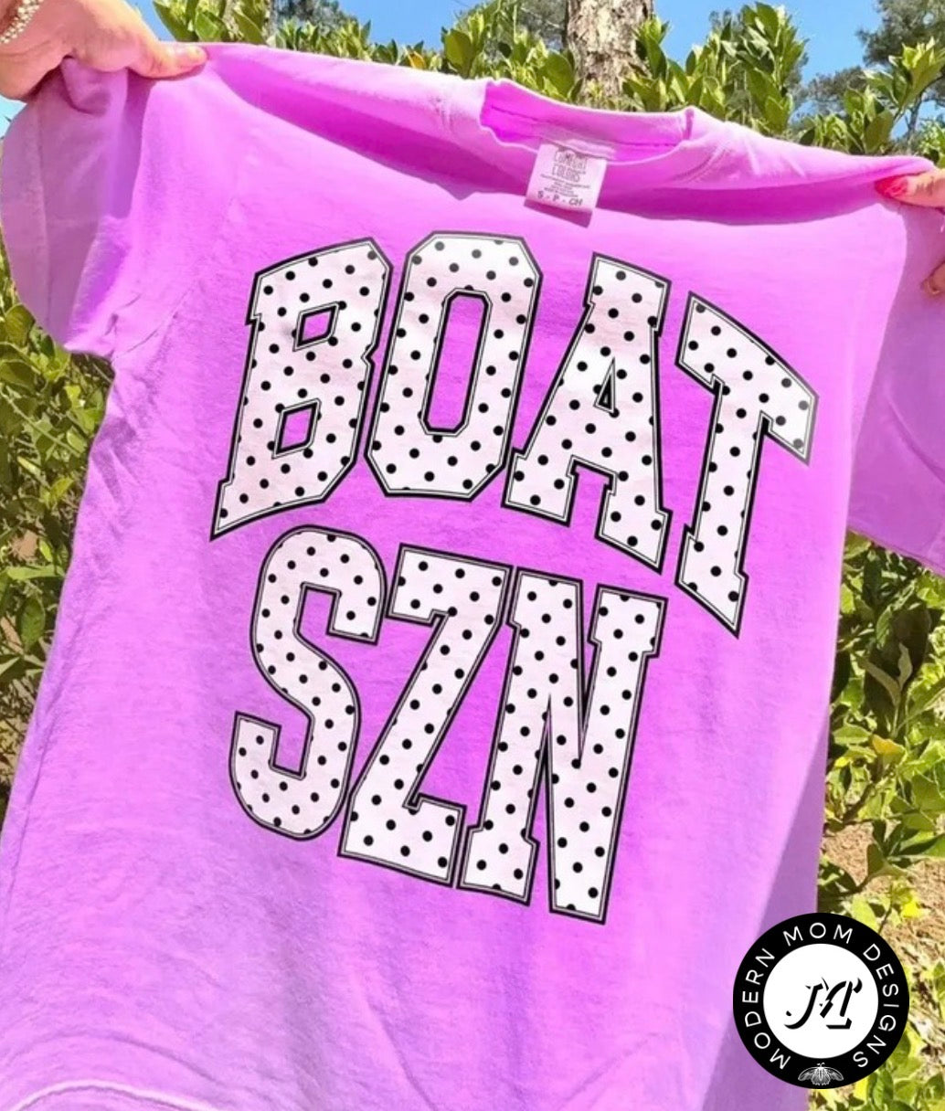 Boat SZN (tee shirt, crewneck or hoodie)
