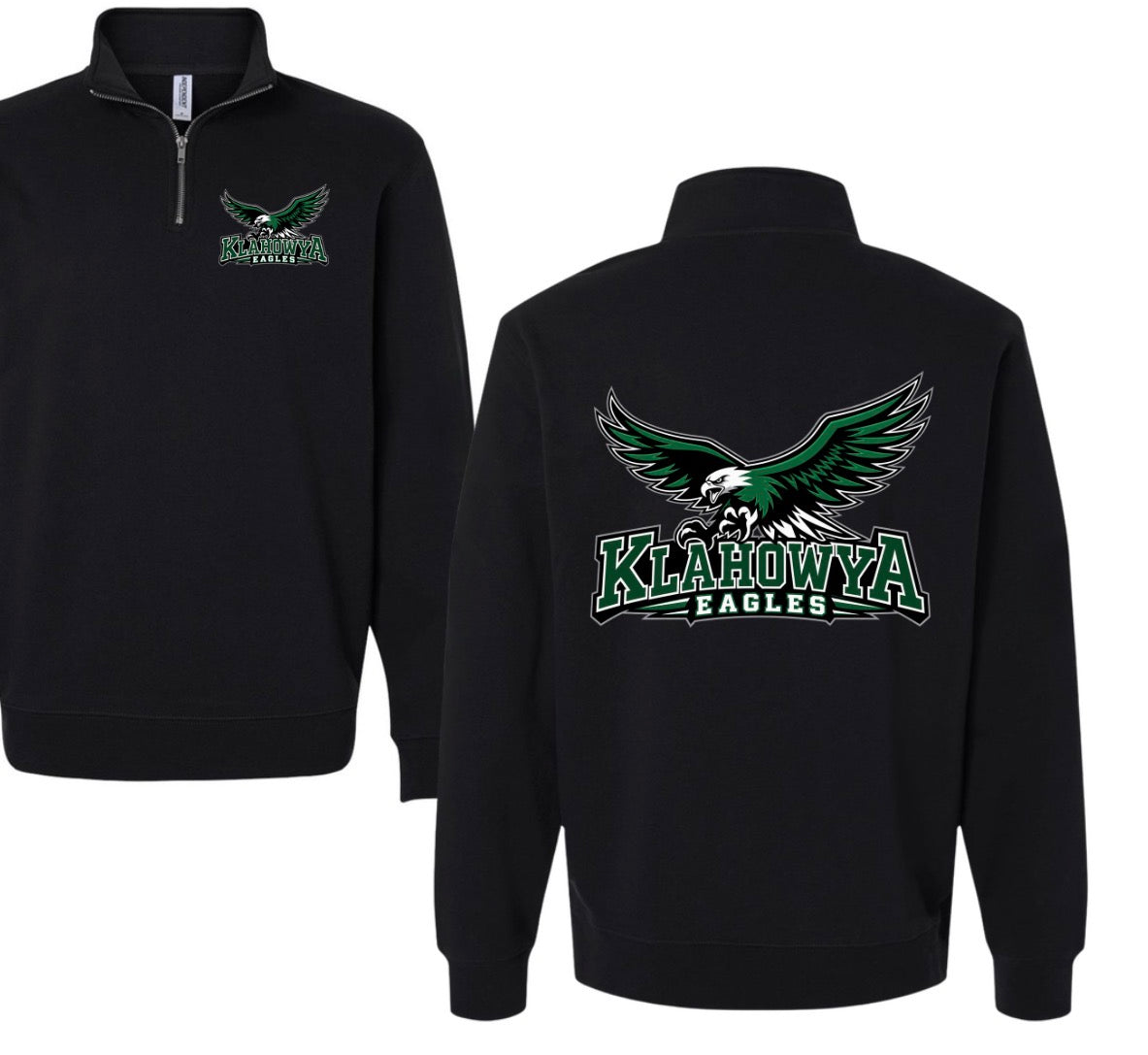 Klahowya Eagles quarter zip