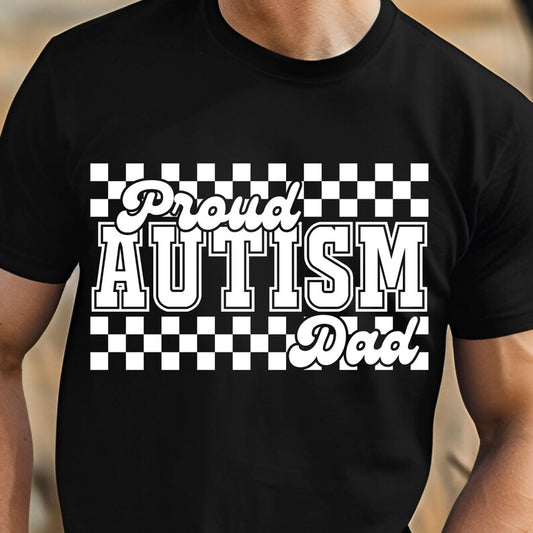 Proud Autism dad (tee, crewneck, or hoodie) (Copy)