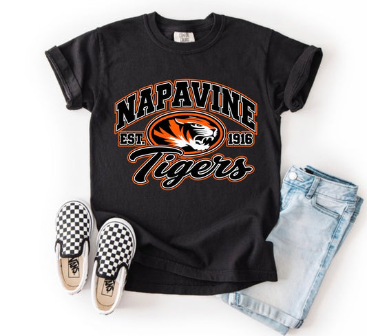 Napavine Tigers TODDLER-YOUTH (tee shirt, crewneck or hoodie)