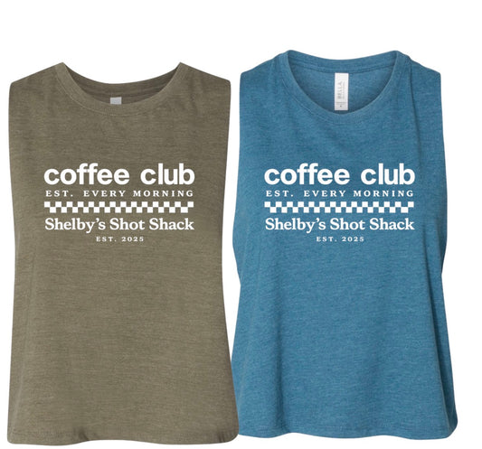 Shelby’s shot shack tank top