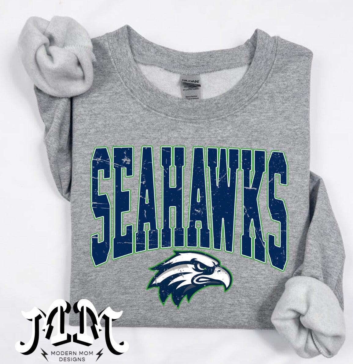 SEA distressed(tee, crewneck or hoodie)