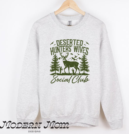 Deserted hunters wives social club (ash/military)