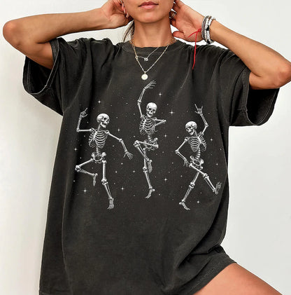 Dancing skellies  (tee shirt, crewneck or hoodie)