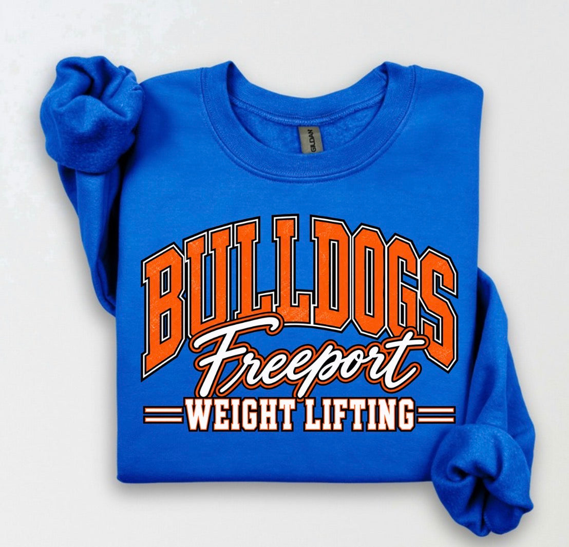 Freeport Bulldogs weight lifting -adult (multiple options)