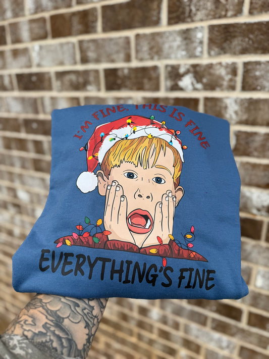 It’s fine crewneck