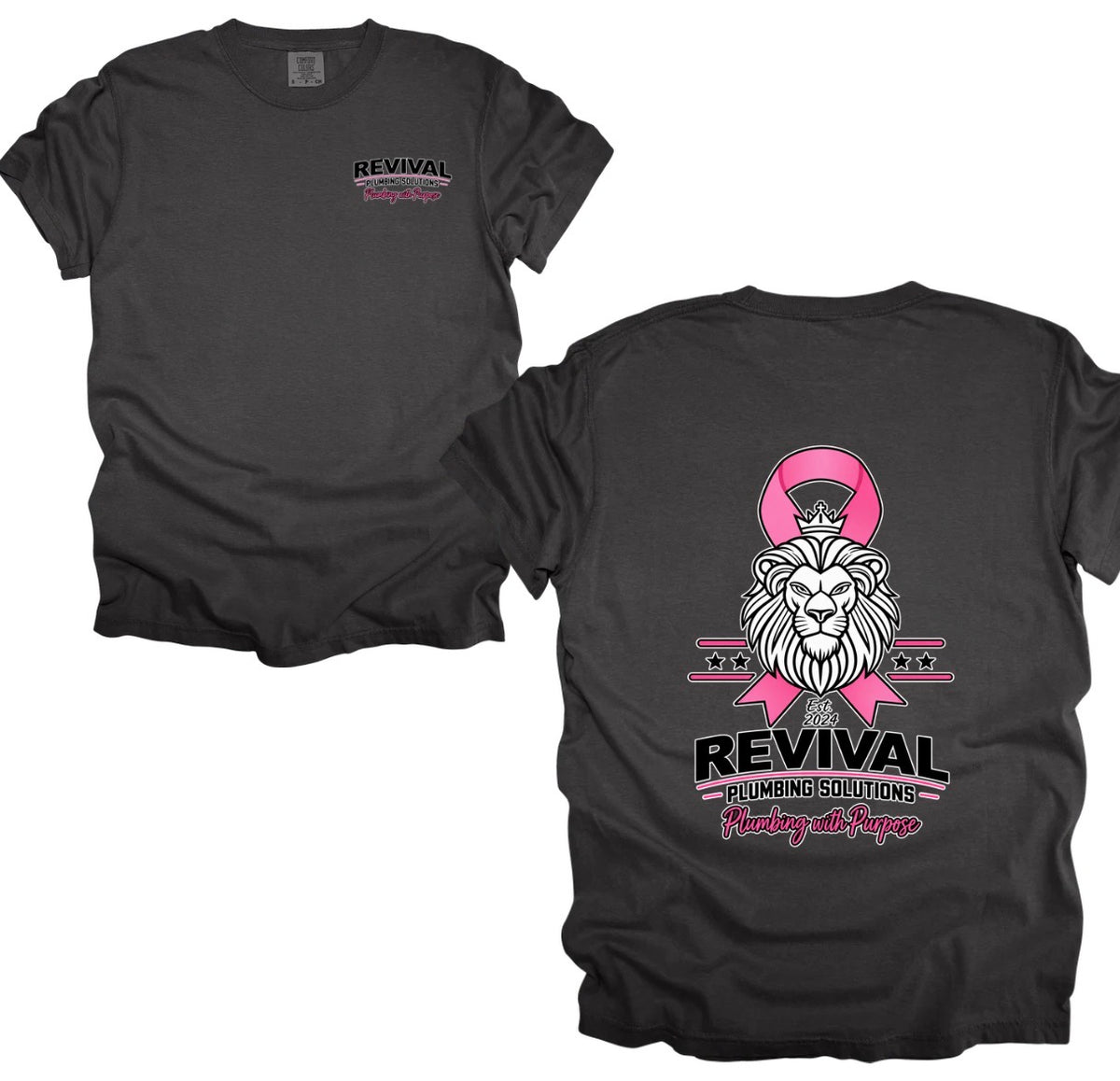 Revival plumbing solutions breast cancer awareness