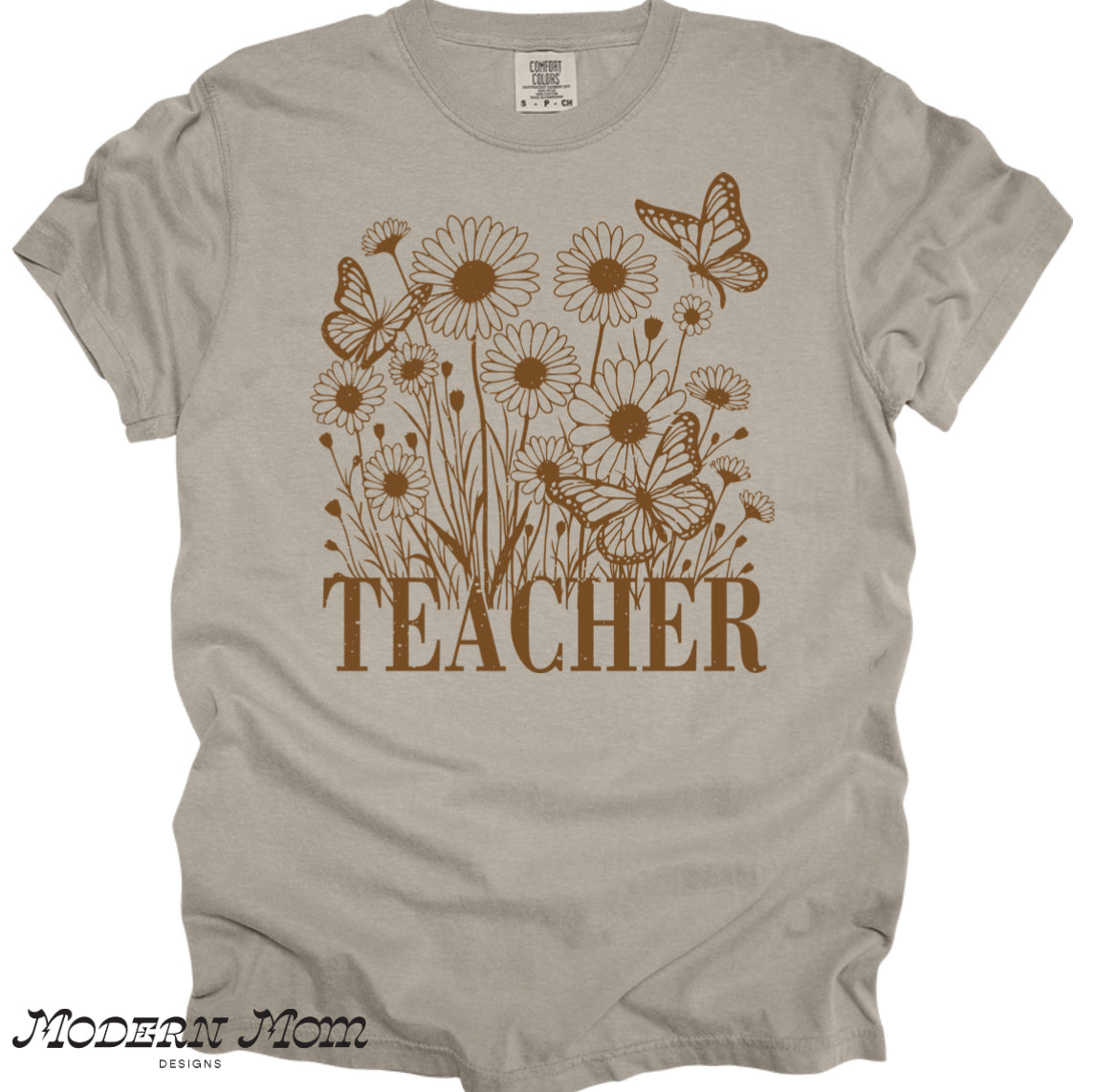 Teacher neutral floral