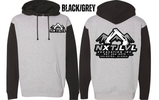 NXT LVL BLACK/GREY HOODIE