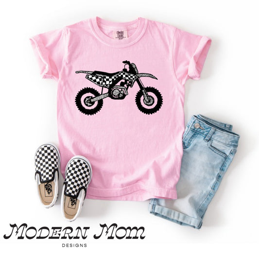 Blinged out Dirt bike pink(toddler-Youth)