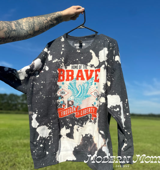 Home of the brave bleached out
