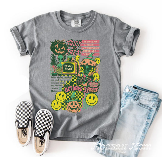 OCT. 31(toddler-Youth XL)
