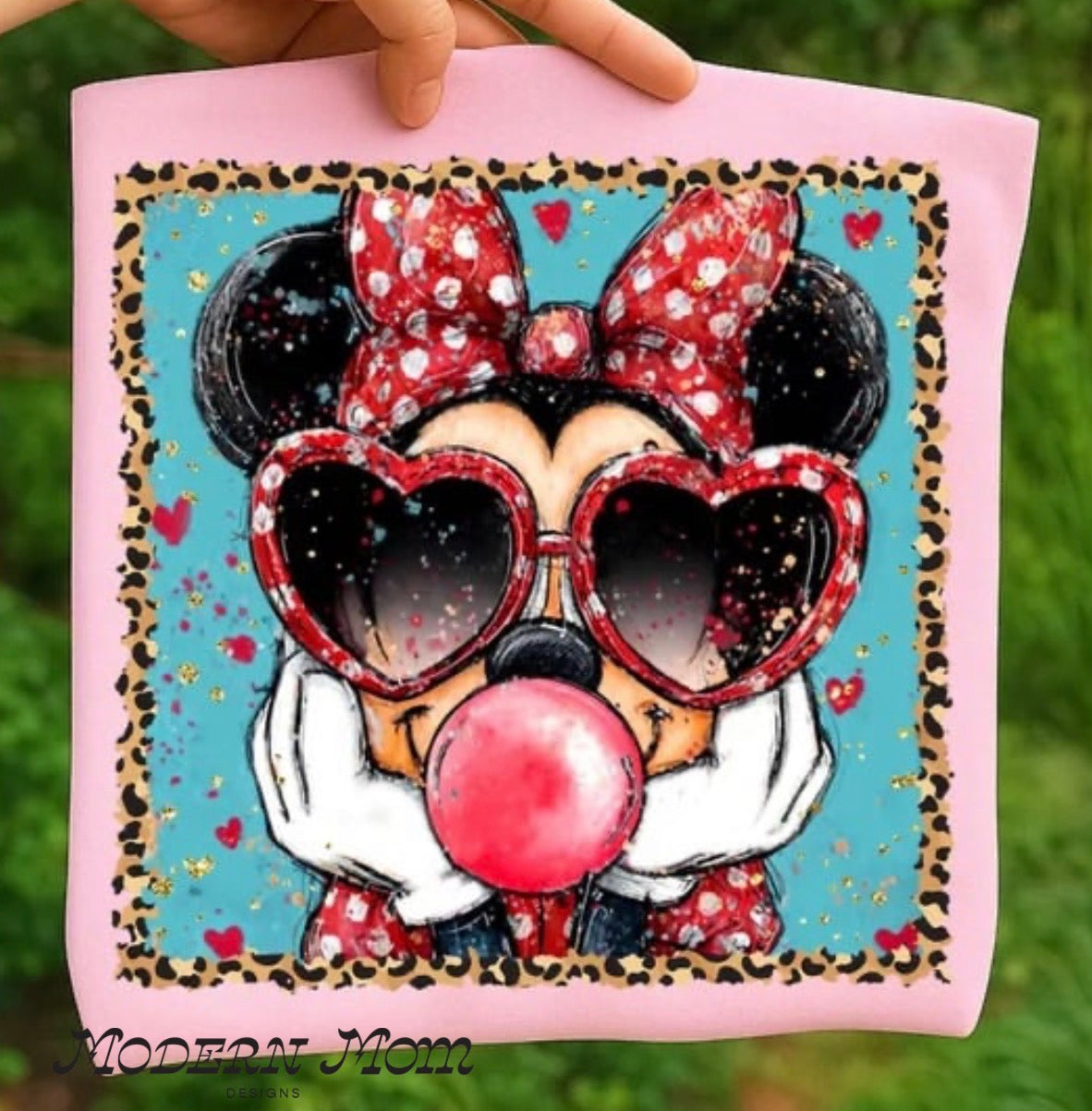 Cutie mouse bubble gum (NEWBORN-youth XL)