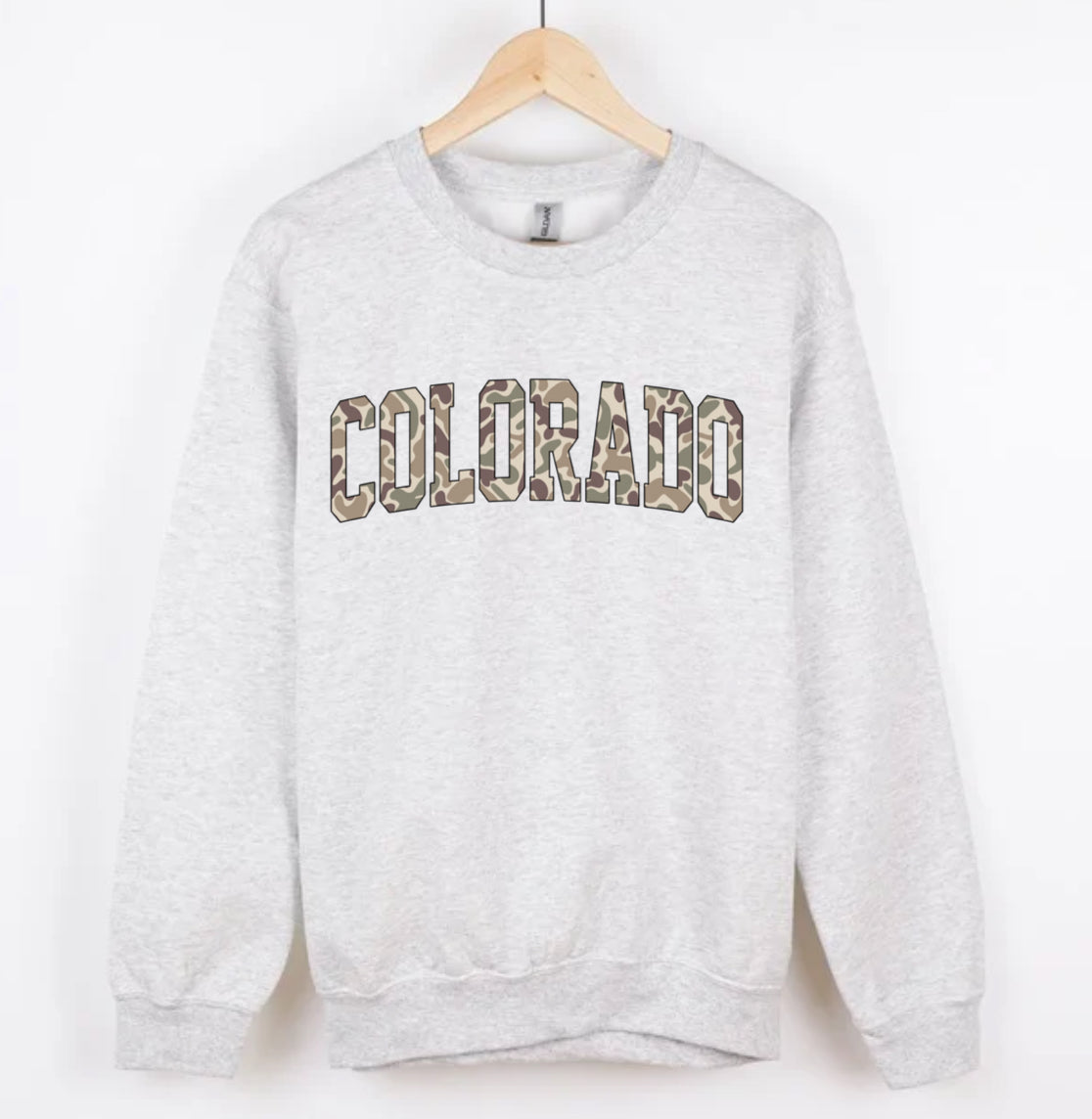 COLORADO duck camo CREWNECK