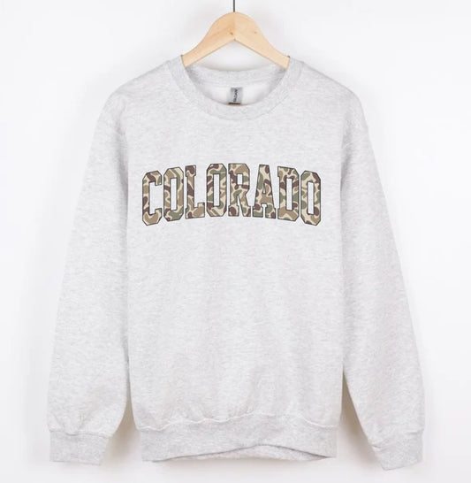 COLORADO duck camo CREWNECK