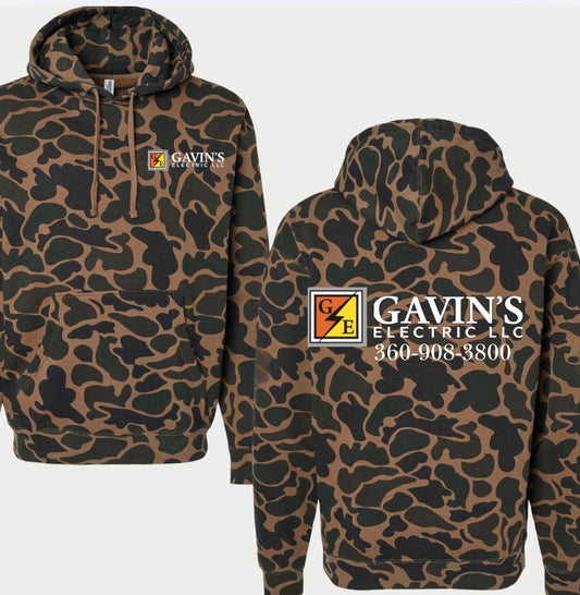 Gavin’s electric LLC hoodies (CAMO)