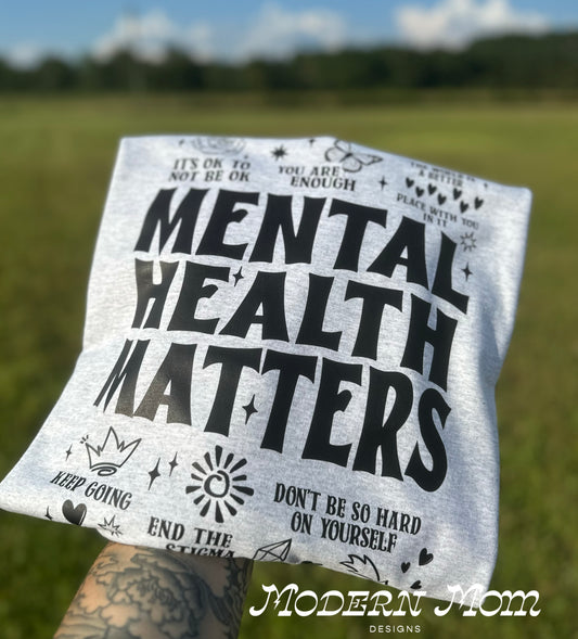 Mental health matters. End the stigma. (Double sided)