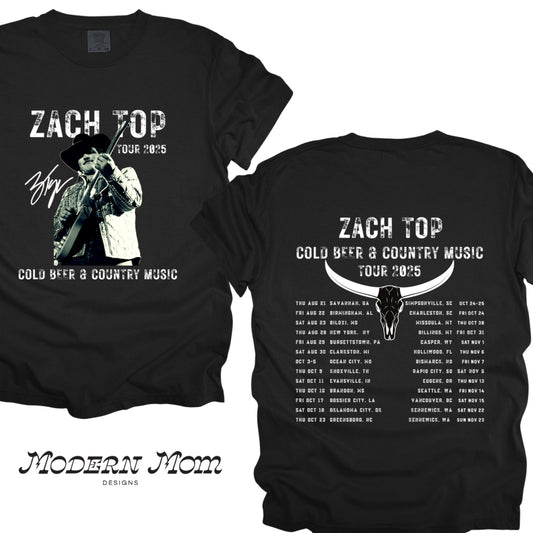 Zach top TOUR double sided