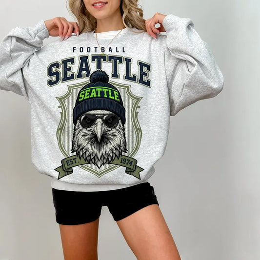 Seattle HAWKS (oversized print)