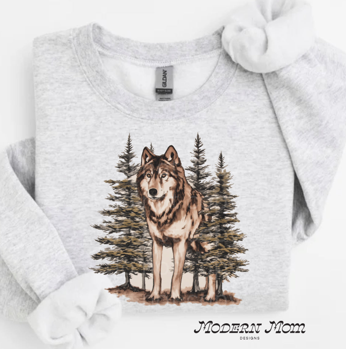 Vintage wolf crewneck