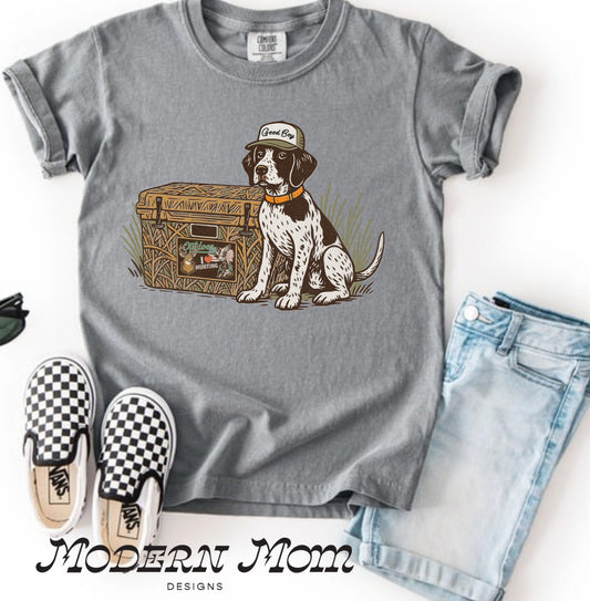 Good boy outdoors(toddler-Youth)