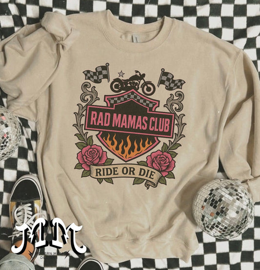Rad moms club crewneck